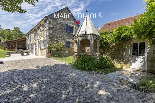 ANGICOURT – AUTHENTIQUE PROPRIÉTÉ EN PIERRE AVEC PISCINE ET JARDIN