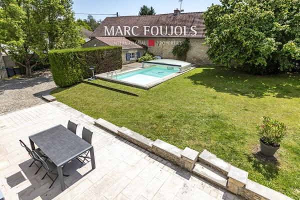ANGICOURT – AUTHENTIQUE PROPRIÉTÉ EN PIERRE AVEC PISCINE ET JARDIN