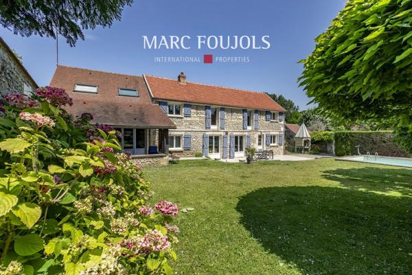 ANGICOURT – AUTHENTIQUE PROPRIÉTÉ EN PIERRE AVEC PISCINE ET JARDIN