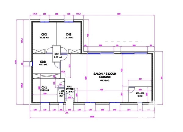 Maison à vendre 5 pièces 124 m² Sadirac
