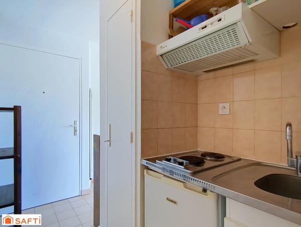 Studio meublé 16m² - Vue dégagée