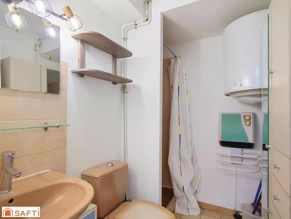 Studio meublé 16m² - Vue dégagée