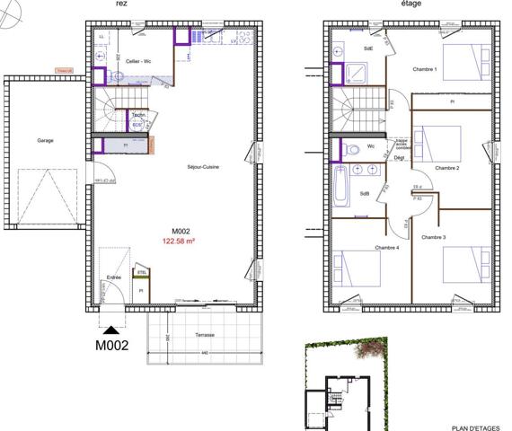 Maison (neuf) à vendre 5 pièces 122 m² Allinges
