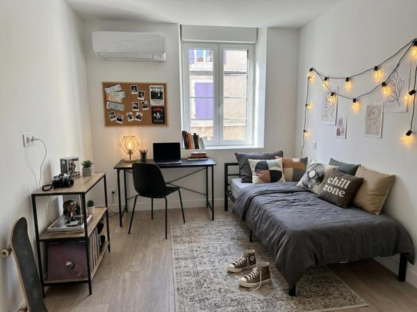 Appartement 3 pièces avec terrasse en centre ville