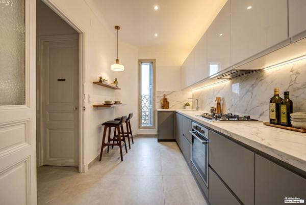 Appartement 4 pièces - Nice centre Promenade du Paillon