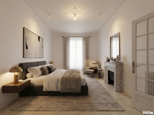 Appartement 4 pièces - Nice centre Promenade du Paillon