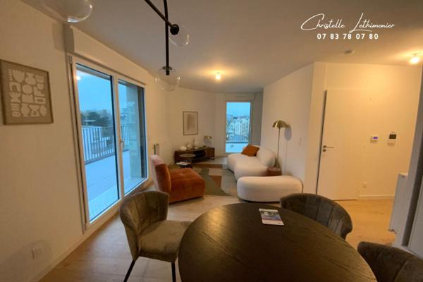 Appartement ATYPIQUE - Rennes 3 pièces - 73,69m² + Terrasse de 129 m² - Quartier Sainte Thérèse