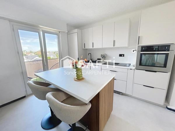 Prêt à poser vos valises ? Appartement 3 pièces refait à neuf proche toutes commodités