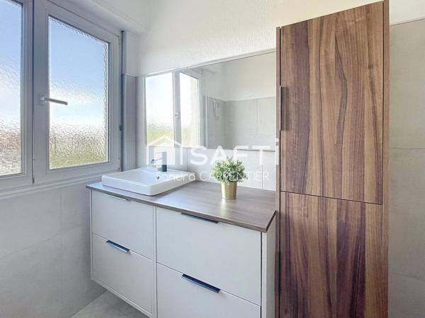 Prêt à poser vos valises ? Appartement 3 pièces refait à neuf proche toutes commodités