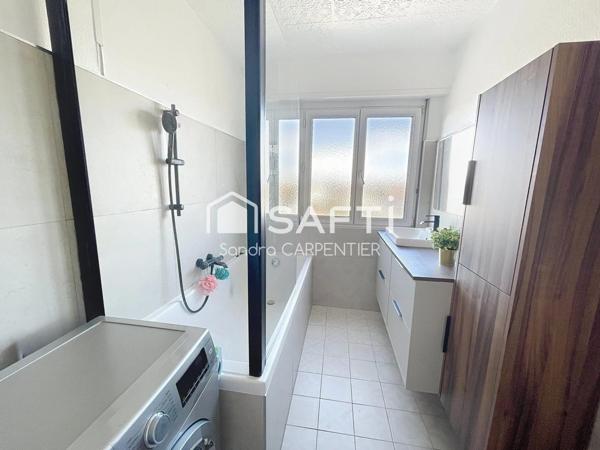 Prêt à poser vos valises ? Appartement 3 pièces refait à neuf proche toutes commodités