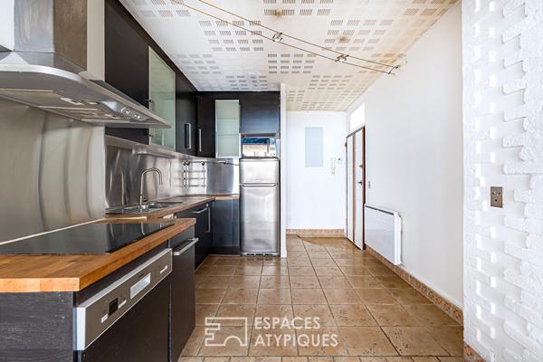 Loft en triplex au cachet industriel au coeur de Montrouge