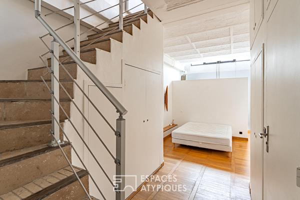 Loft en triplex au cachet industriel au coeur de Montrouge