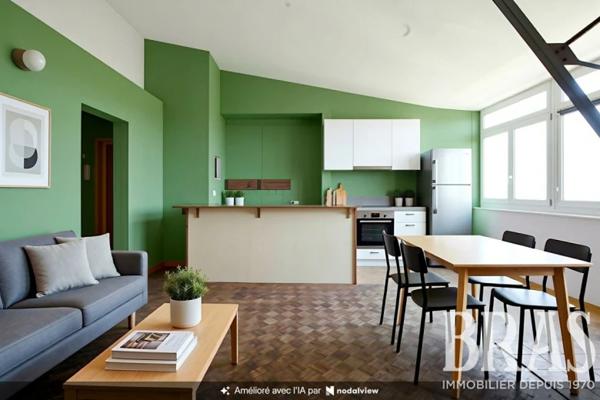 Appartement T2 - 55m² - Vannes Centre Ville