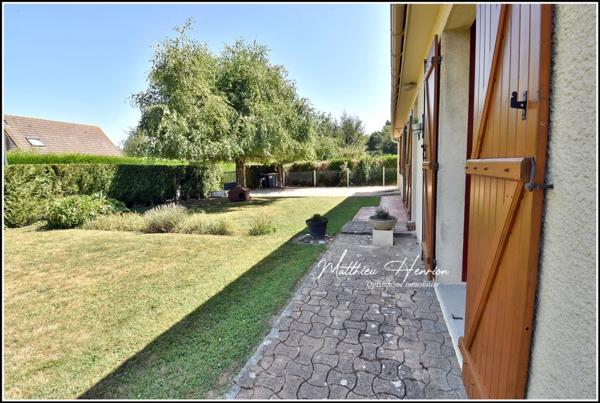 Commune prisée aux portes d’Évreux, en exclusivité, maison 5 chambres avec garage, DPE D