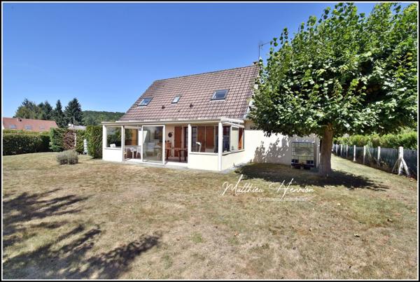 Commune prisée aux portes d’Évreux, en exclusivité, maison 5 chambres avec garage, DPE D