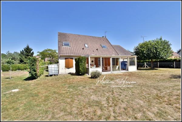 Commune prisée aux portes d’Évreux, en exclusivité, maison 5 chambres avec garage, DPE D