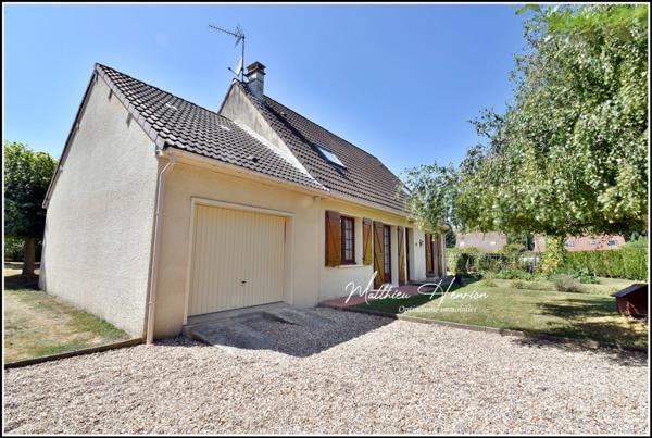 Commune prisée aux portes d’Évreux, en exclusivité, maison 5 chambres avec garage, DPE D