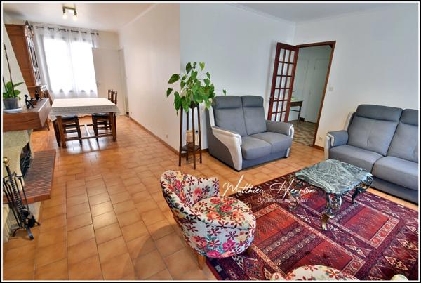 Commune prisée aux portes d’Évreux, en exclusivité, maison 5 chambres avec garage, DPE D