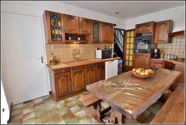 Commune prisée aux portes d’Évreux, en exclusivité, maison 5 chambres avec garage, DPE D