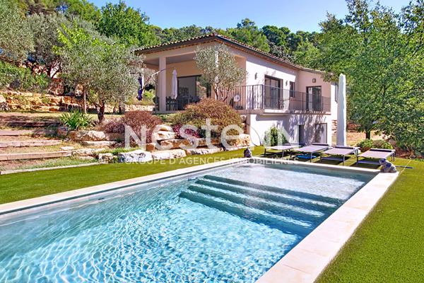 Maison Lorgues 4 pièces 113 m2 + piscine + sous sol sur un terrain de 1631m²
