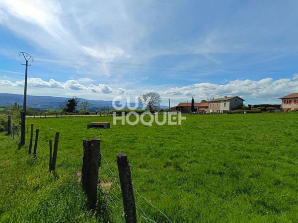 Terrain constructible à vendre à Saint-Martin-la-Sauveté (42260)