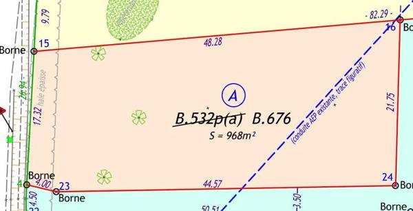 Vente / Terrain constructible