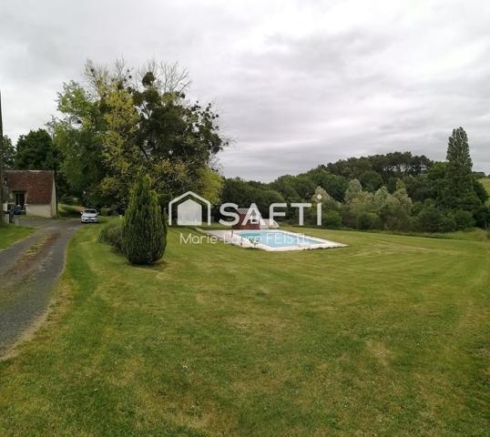 Longère a la campagne  dans un cadre idyllique