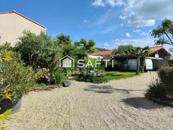 MAISON EN PIERRE DE 170 M²+5CHS+TERRAIN 922 M²+GARAGE