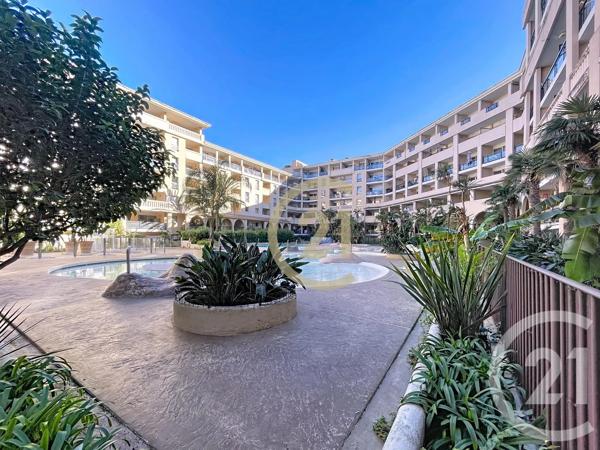 Appartement F2 + Cab à vendre  2 pièces - 28,93 m 2   CANNES LA BOCCA  - 06