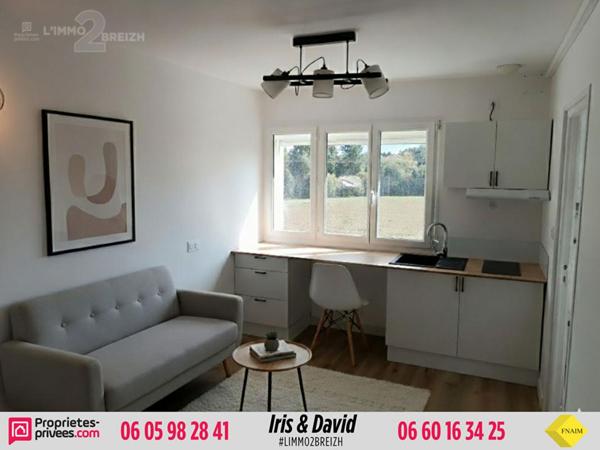 Appartement T1 à Locoal-Camors 17 m2