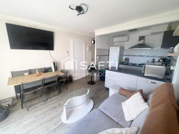 Appartement avec  une belle vue mer
