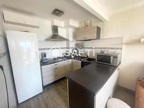 Appartement avec  une belle vue mer