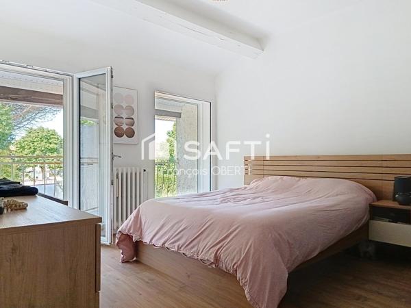 maison familiale avec cachet et grand terrain plat