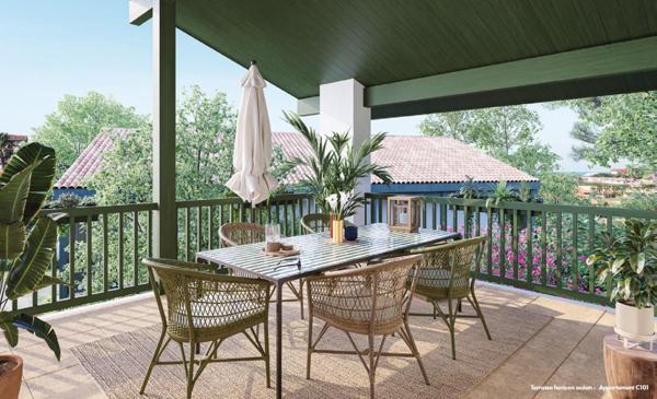 Appartement T4 à vendre  4 pièces - 132,60 m2 BIDART - 64