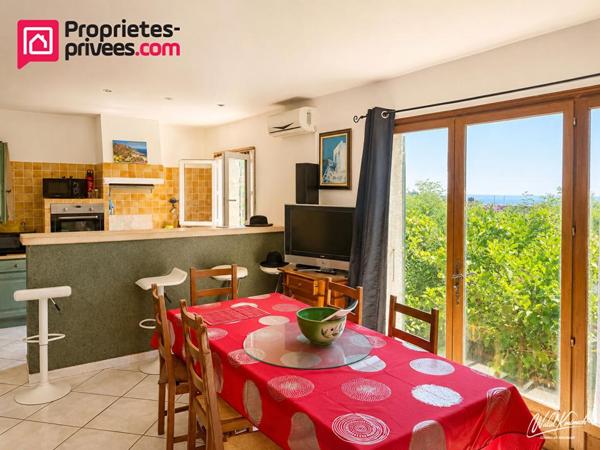 Maison à Anthéor avec vue mer, piscine et deux logements indépendants