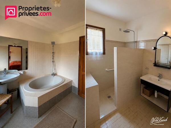 Maison à Anthéor avec vue mer, piscine et deux logements indépendants