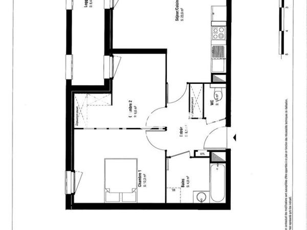 Location Appartement 3 pièces 66.5 m² - RUE DE LONDRES Lens 62300
