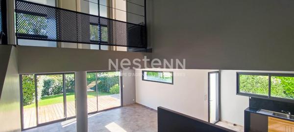 Maison d'architecte de 135 m² à proximité de Vannes terrain de 800 m²