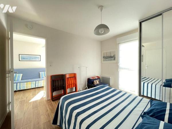 SAINT MALO - Port Malo - Appartement T2 de 52.21m² au 3ème étage avec ascenseur - Garage fermé