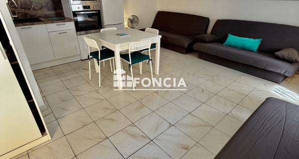 À vendre Studio 21.37 m² - Le Barcarès 66420