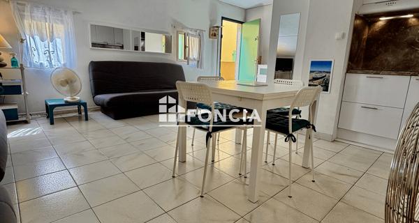 À vendre Studio 21.37 m² - Le Barcarès 66420