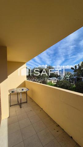 T3 LUMINEUX + 2 TERRASSES APERÇU MER ET MONTAGNE