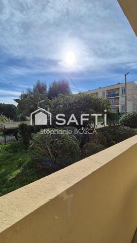 T3 LUMINEUX + 2 TERRASSES APERÇU MER ET MONTAGNE