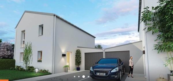 Maison - 3 chambres + 1 bureau - Bourg de Carquefou - 105m²