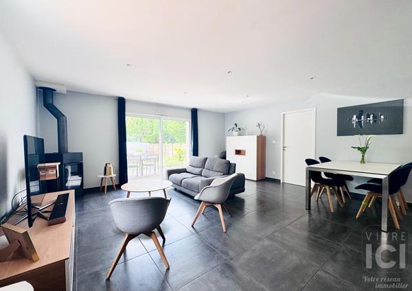 Maison - 3 chambres + 1 bureau - Bourg de Carquefou - 105m²