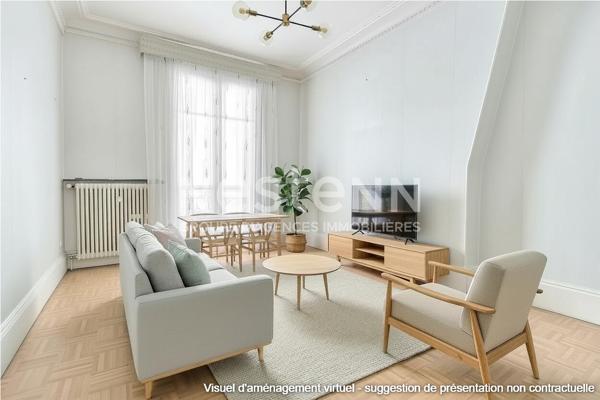 Appartement Courbevoie 2 pièce(s) 37 m2 investissement locatif premier achat coeur de Bécon à rénover