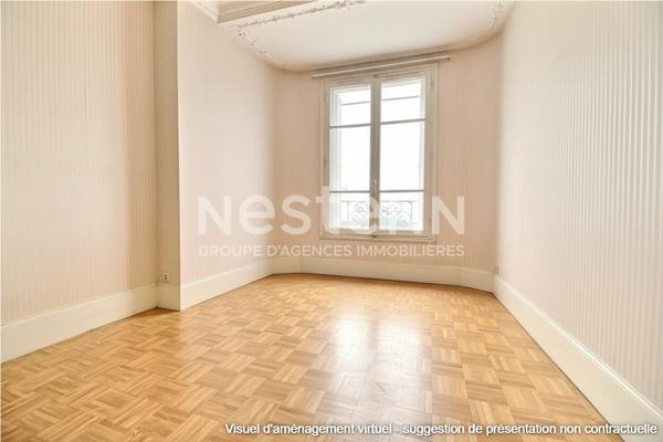 Appartement Courbevoie 2 pièce(s) 37 m2 investissement locatif premier achat coeur de Bécon à rénover