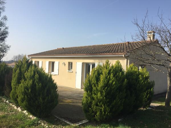 Maison contemporaine 4p vue sur vignes