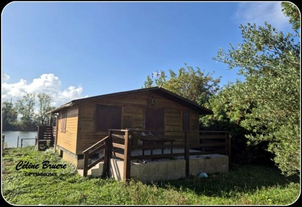 JUZIERS - BORD DE SEINE  – CHALET 2 CHAMBRES – 127 000 €