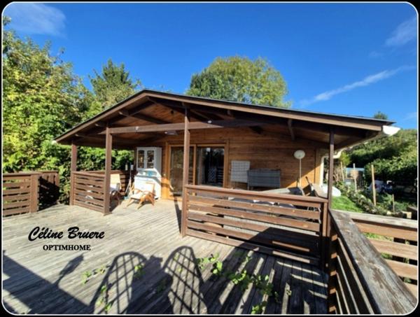 JUZIERS - BORD DE SEINE  – CHALET 2 CHAMBRES – 127 000 €